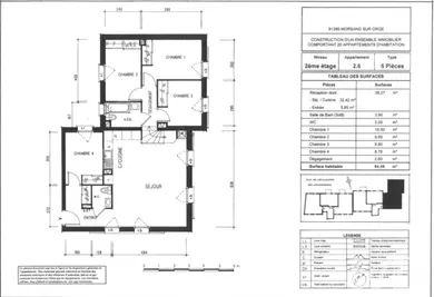 Appartement à MORSANG-SUR-ORGE (91390)