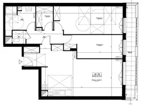 Apartment at SAINTE-GENEVIÈVE-DES-BOIS (91700)