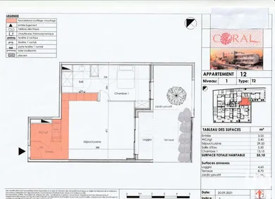 Appartement à LE CAP D'AGDE (34300)