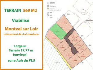 Terrain à MONTVAL-SUR-LOIR (72500)