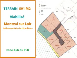 Terrain à MONTVAL-SUR-LOIR (72500)