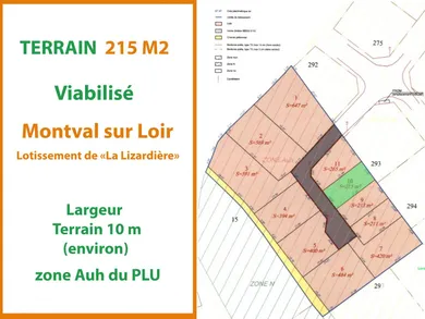 Land at MONTVAL-SUR-LOIR (72500)
