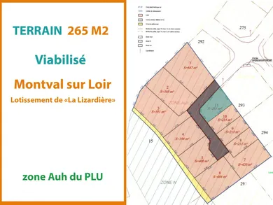 Land in MONTVAL-SUR-LOIR (72500)