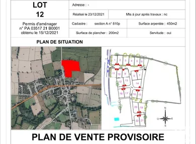 Land in LA BAUSSAINE (35190)