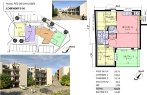 Appartement à LES HERBIERS (85500)