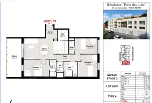 Apartment at REIMS (51100)