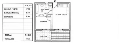 Appartement à POGGIO-MEZZANA (20230) — 20/20