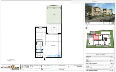 Appartement à BÉZIERS (34500)