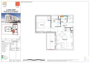 Appartement à GENAS (69740)