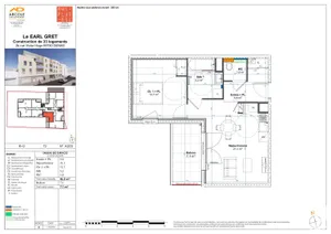 Appartement à GENAS (69740)