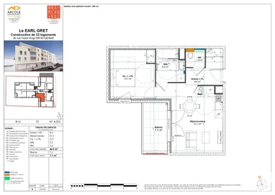 Appartement à GENAS (69740)