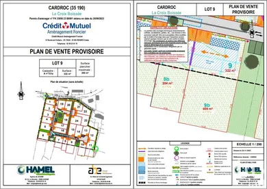 Terrain à CARDROC (35190)