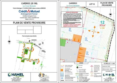 Terrain à CARDROC (35190)