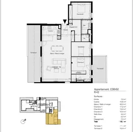 Apartment in BÉZIERS (34500)