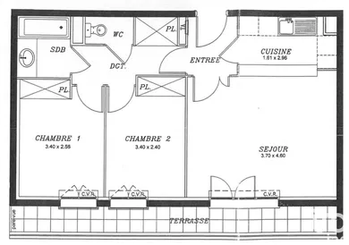 Apartment in MEAUX (77100)