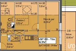 Apartment in NODS (25580)