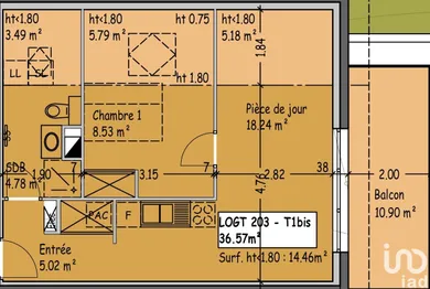 Apartment in NODS (25580)