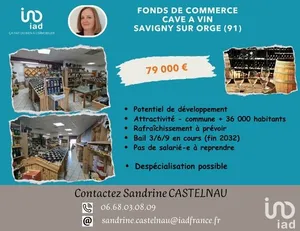 Boutique/Local commercial à SAVIGNY-SUR-ORGE (91600)
