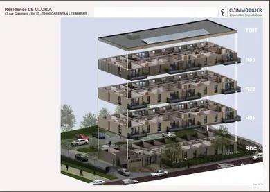 Appartement à Carentan les Marais (50500)