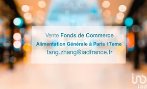 Boutique/Local commercial à PARIS (75017)