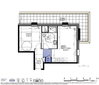 Apartment at CARPIQUET (14650)