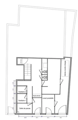 Boutique/Local commercial à PARIS (75020)