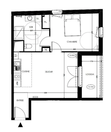 Apartment in TOURS (37100)