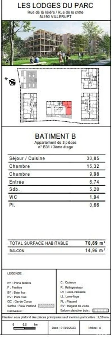Appartement à VILLERUPT (54190) — 6/6