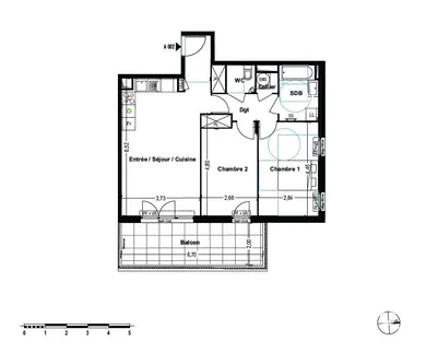 Appartement à COGOLIN (83310)