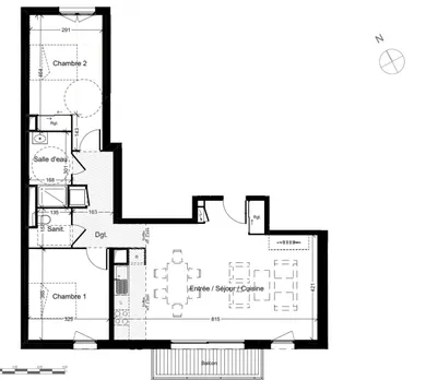 Appartement à ROUEN (76000)