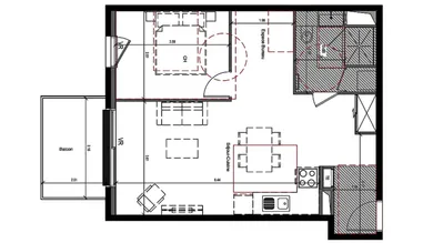 Appartement à CLERMONT-FERRAND (63100)