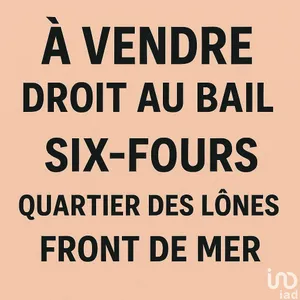 Boutique/Local commercial à SIX-FOURS-LES-PLAGES (83140)