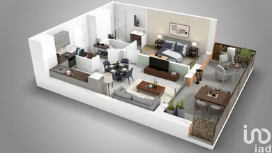 Appartement à CLAIX (38640)