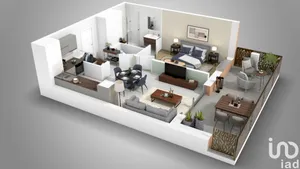 Apartment in CLAIX (38640)