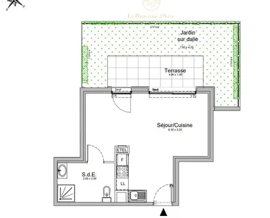 Apartment in SAINT-LAURENT-DU-VAR (06700)