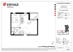 Appartement à PAIMPOL (22500)