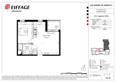 Appartement à PAIMPOL (22500)
