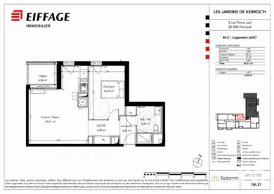 Apartment in PAIMPOL (22500)