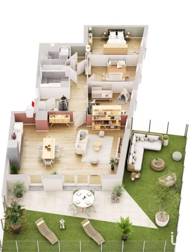Appartement à ÉTIOLLES (91450)