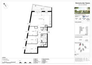 Appartement à ÉTIOLLES (91450)