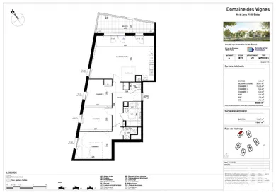 Apartment in ÉTIOLLES (91450)
