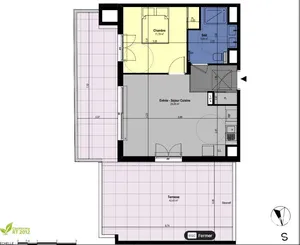 Appartement à CHÂTEAUNEUF-GRASSE (06740)