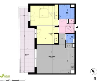 Apartment in CHÂTEAUNEUF-GRASSE (06740)