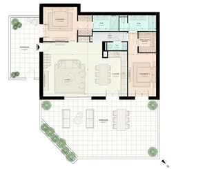 Appartement à CHÂTEAUNEUF-GRASSE (06740)