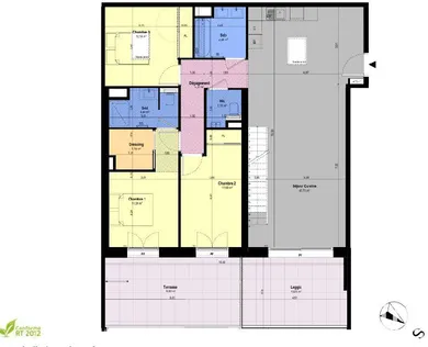 Appartement à CHÂTEAUNEUF-GRASSE (06740)