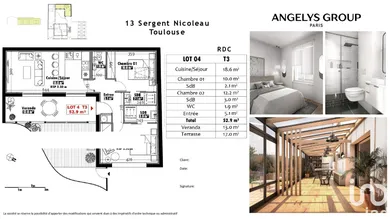 Appartement à TOULOUSE (31000)
