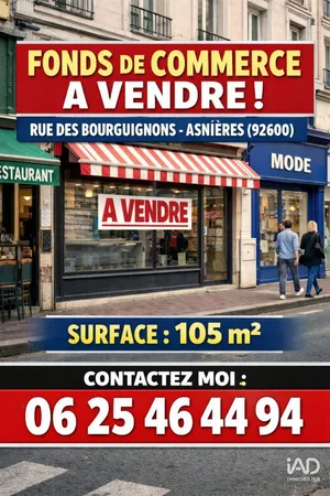 Commercial in ASNIÈRES-SUR-SEINE (92600)