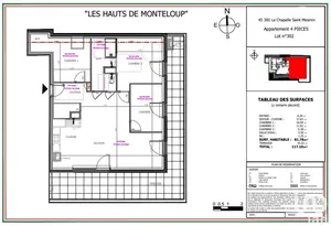 Appartement à LA CHAPELLE-SAINT-MESMIN (45380)