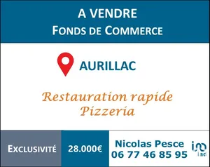 Restauration rapide à AURILLAC (15000)