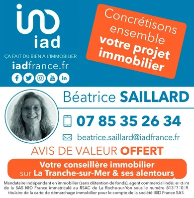 Restaurant à LA FAUTE-SUR-MER (85460)